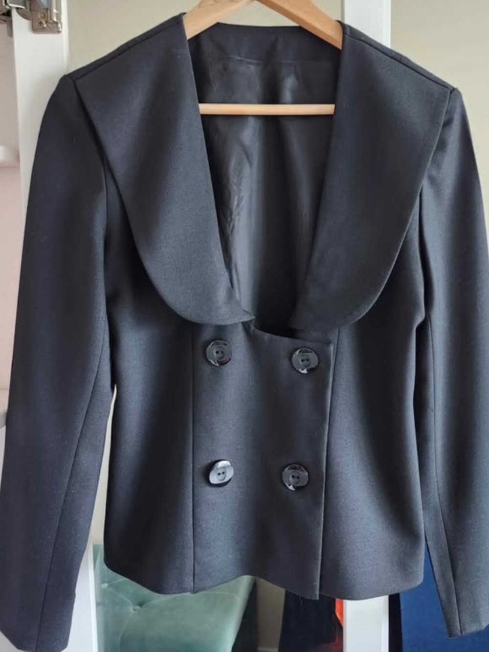 Women's black blazer - Small